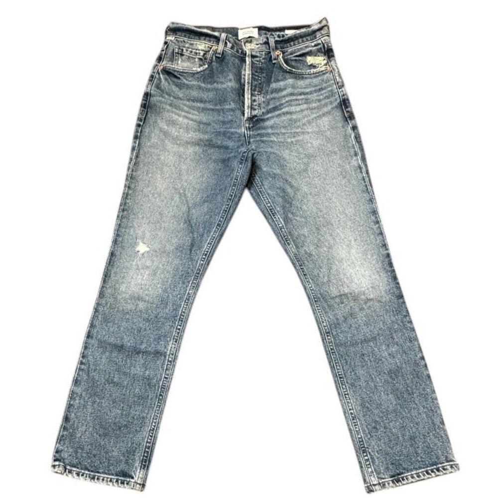 Citizens Of Humanity Jolene Premium Vintage High Rise Button Fly Jeans Sz 26